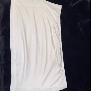 basic solid crop tube top